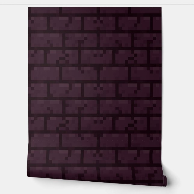 Hintergrundbild "STONEBRICKS" 8 bit Var05 Tapete (Abrollen)