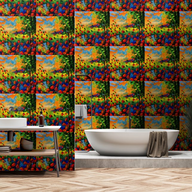 Hintergrundbild Tapete (Badezimmer)