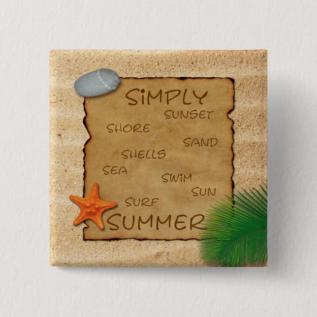 Hintergrundbild zum Sandboden - Schaltfläche Button (Vorderseite)