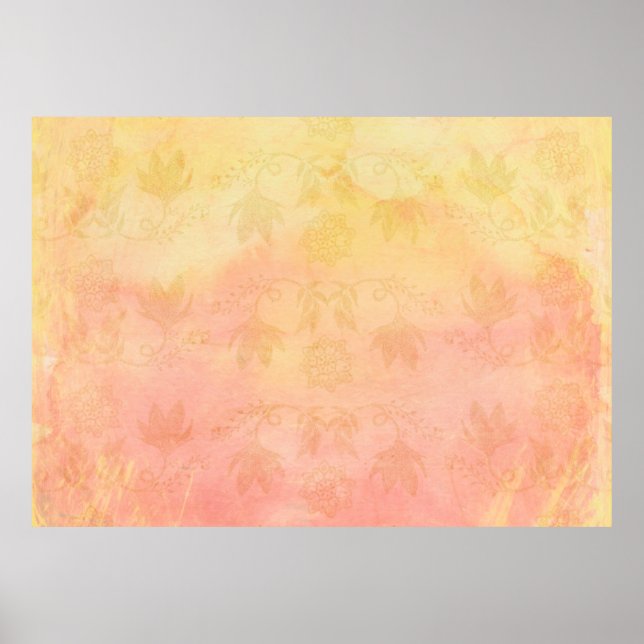 Hintergrundbilder für Aquarellbilder Poster (Vorne)