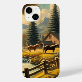 Hintergrundbilder Vintag Retro der 40er Jahre Case-Mate iPhone 14 Hülle