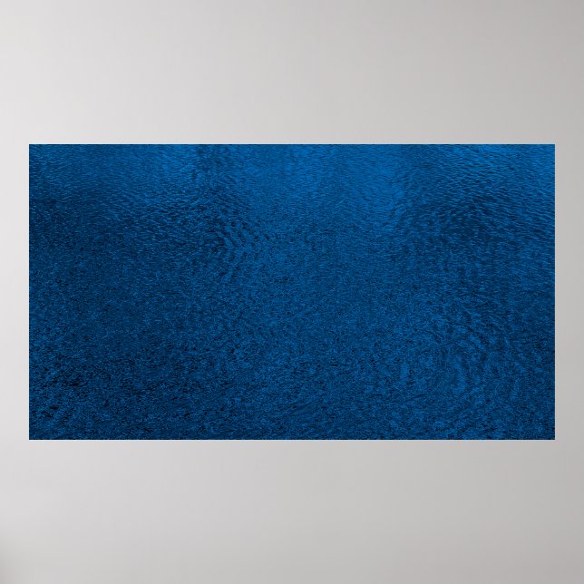 Hintergrundblau Poster (Vorne)