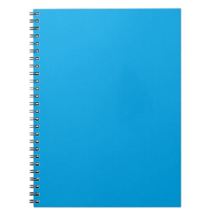 Hintergrunddekor für Sky Blue Color Notizblock