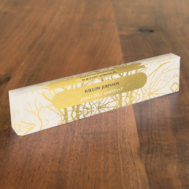 Hintergründe der Muster-Ränder aus Gold Treppen Namensplakette (Seite)