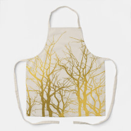 Hintergründe der Muster-Ränder aus Gold Treppen Schürze