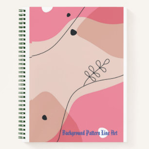 Hintergründe Muster Art Notebook Notizbuch