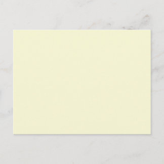 Hintergrundfarbe - Elfenbein Postkarte