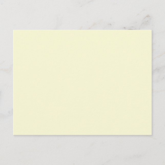 Hintergrundfarbe - Elfenbein Postkarte (Vorderseite)