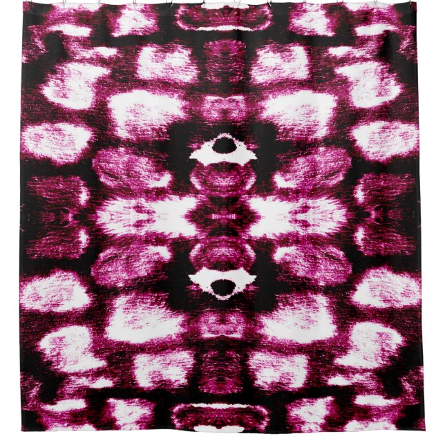 Hintergrundfarbe Farbe. Aquarelle Art. Flüssigfarb Duschvorhang (Vorderseite)