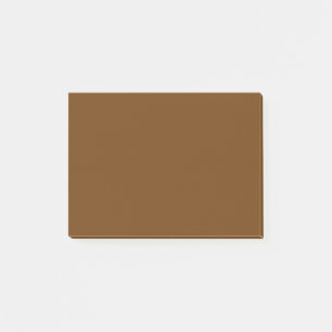 Hintergrundfarbe für braunen Akzent Sie können anp Post-it Klebezettel