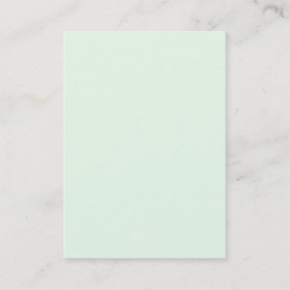 Hintergrundfarbe für Honeydew Light Green Solid Tr Visitenkarte