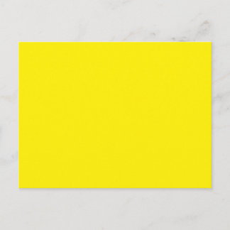Hintergrundfarbe - Gelb Postkarte