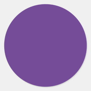 Hintergrundfarbe - Lila Runder Aufkleber