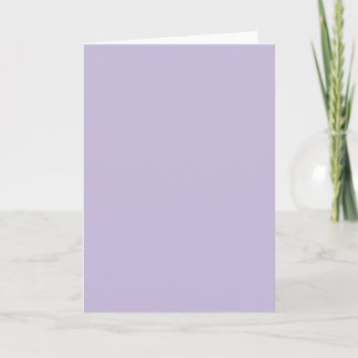 Hintergrundfarbe - Lilac Karte