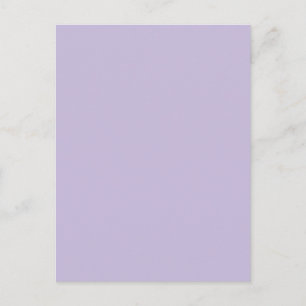 Hintergrundfarbe - Lilac Postkarte