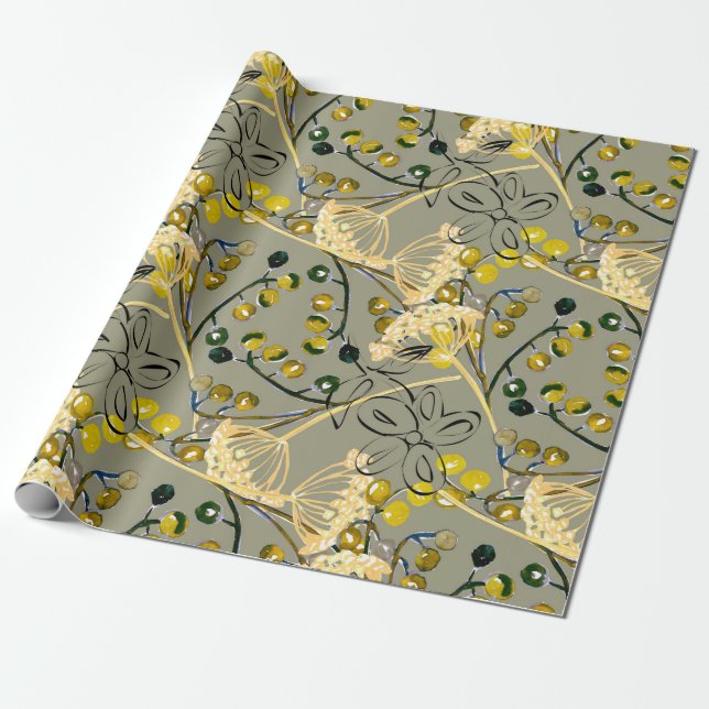 Hintergrundfarbe, nahtloses Muster Geschenkpapier (Ungerollt)
