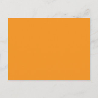 Hintergrundfarbe - Orange Postkarte