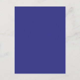 Hintergrundfarbe - Royal Blue Postkarte