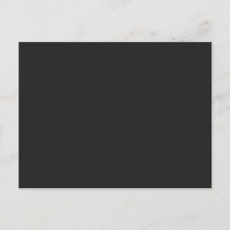 Hintergrundfarbe - Schwarz Postkarte