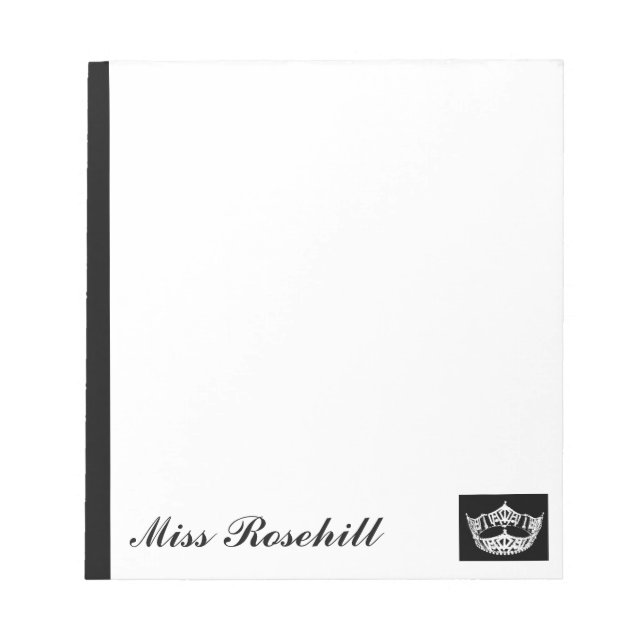 Hintergrundinformation Pad Notizblock (Vorderseite)