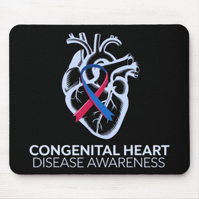 Hintergrundinformation zur angeborenen Herzerkrank Mousepad (Vorne)