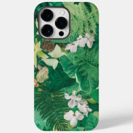 Hintergrundinformationen zu botanischen Blätter Case-Mate iPhone 14 Pro Max Hülle