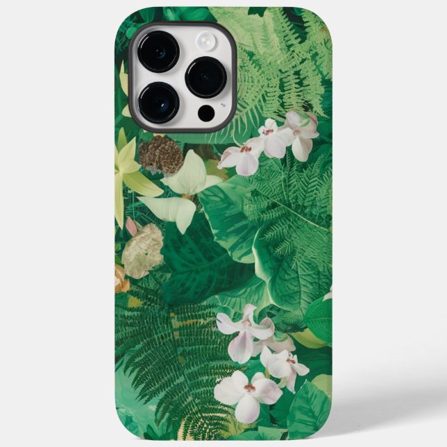 Hintergrundinformationen zu botanischen Blätter Case-Mate iPhone Hülle (Rückseite)