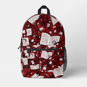 Hintergrundinformationen zu Red Books Bedruckter Rucksack