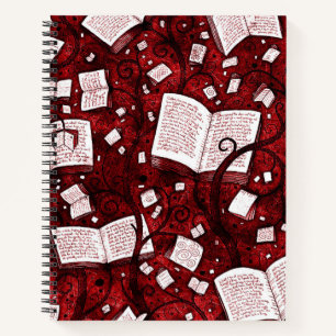 Hintergrundinformationen zu Red Books Notizbuch