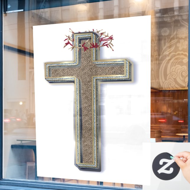 Hintergrundinformationen zum Firmenfenster Fensteraufkleber (Café-Fenster)