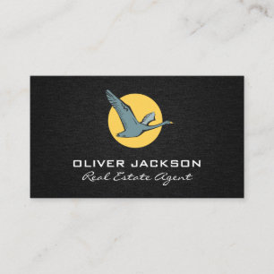 Hintergrundinformationen zum Flying Goose Icon Lin Visitenkarte