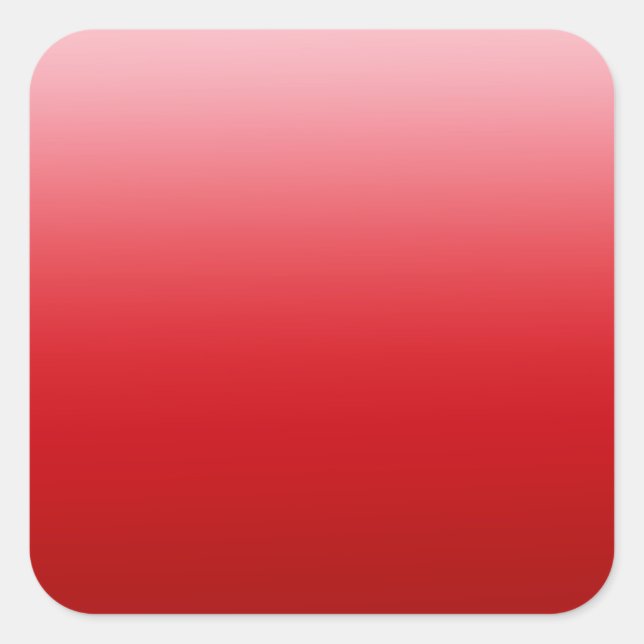 Hintergrundinformationen zum hellen roten Hintergr Quadratischer Aufkleber (Vorderseite)
