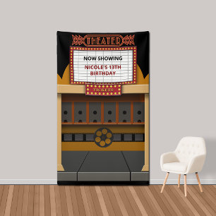 Hintergrundinformationen zum Kino Marquee Ticket Banner