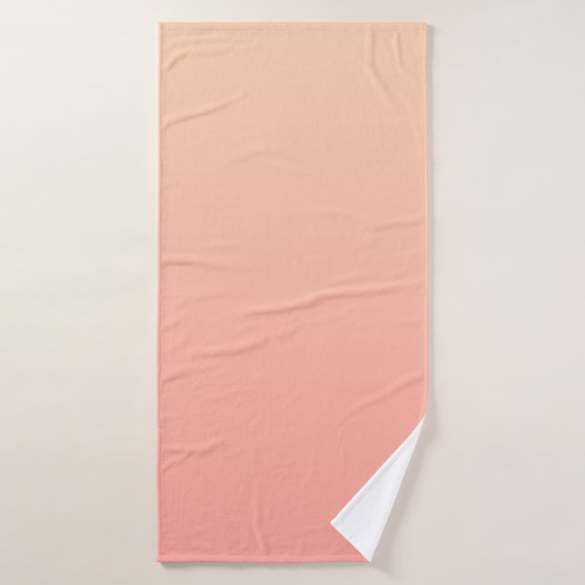 Hintergrundinformationen zum Peach Gradient Badehandtuch (Badehandtuch)
