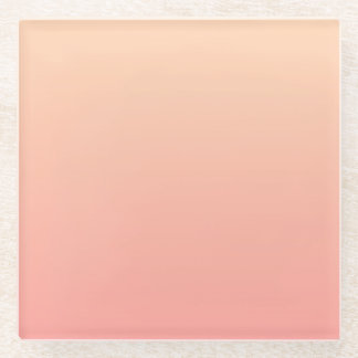 Hintergrundinformationen zum Peach Gradient Glasuntersetzer