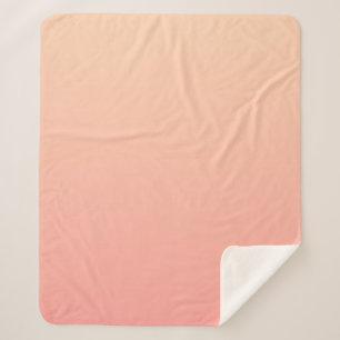Hintergrundinformationen zum Peach Gradient Sherpadecke
