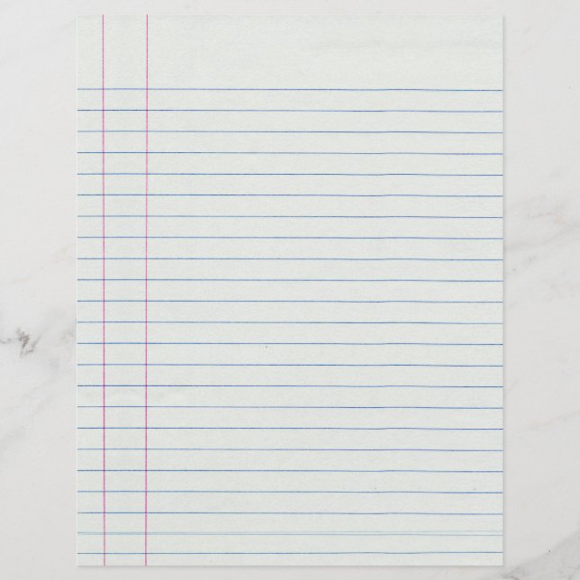 Hintergrundinformationen zum Thema "Lined School" (Vorderseite)