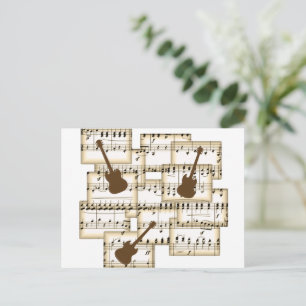 Hintergrundmusik Postkarte