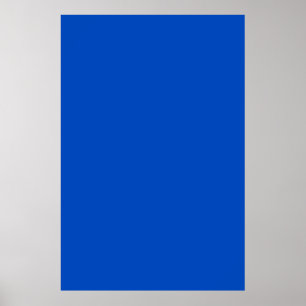 Hintergrundpapier - Bluescreen-Chroma-Taste Poster