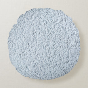 Hintergrundstruktur Textur weiß Rundes Kissen