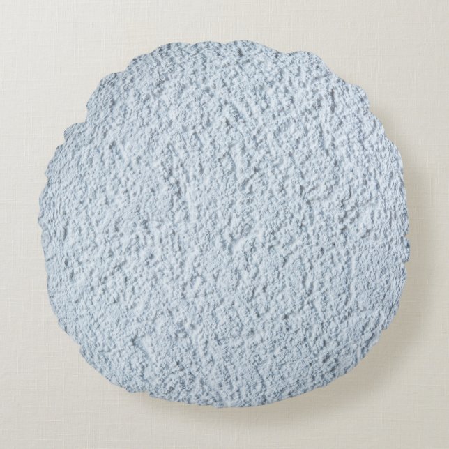Hintergrundstruktur Textur weiß Rundes Kissen (Vorderseite)