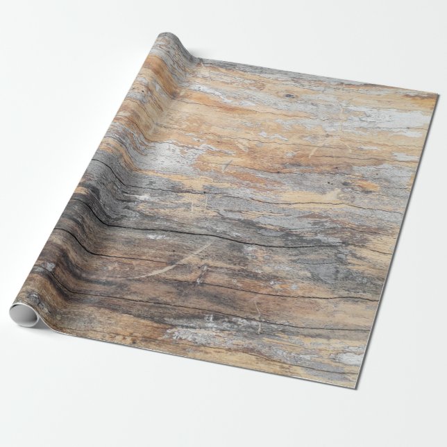 Hintergrundtextur alte schöne Baumstruktur, Beck Geschenkpapier (Ungerollt)