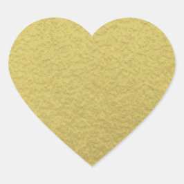 Hintergrundtextur der Goldfolie Herz-Aufkleber
