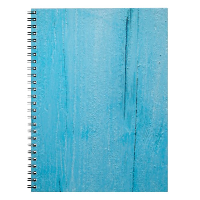 Hintergrundtextur Holz blau Notizblock (Vorderseite)