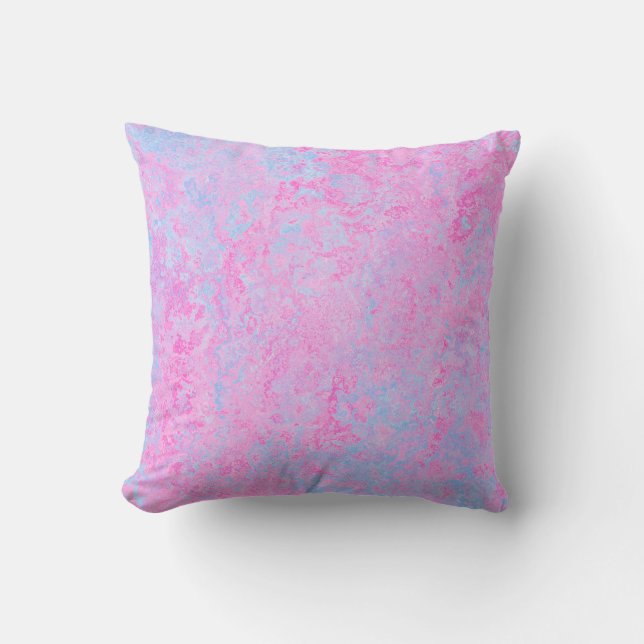 Hintergrundtextur rosa hellblau kissen (Vorderseite)