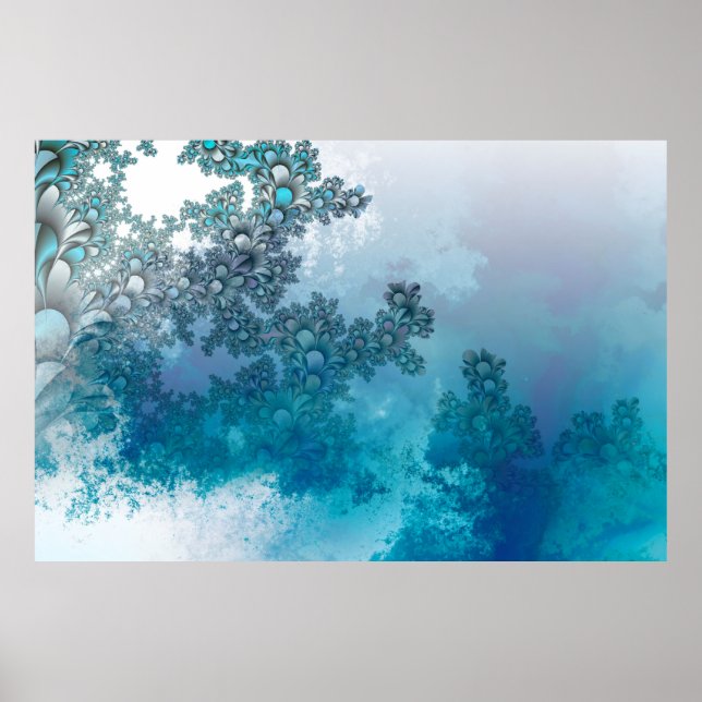 Hintergrundvorlage für Blätter Poster (Vorne)