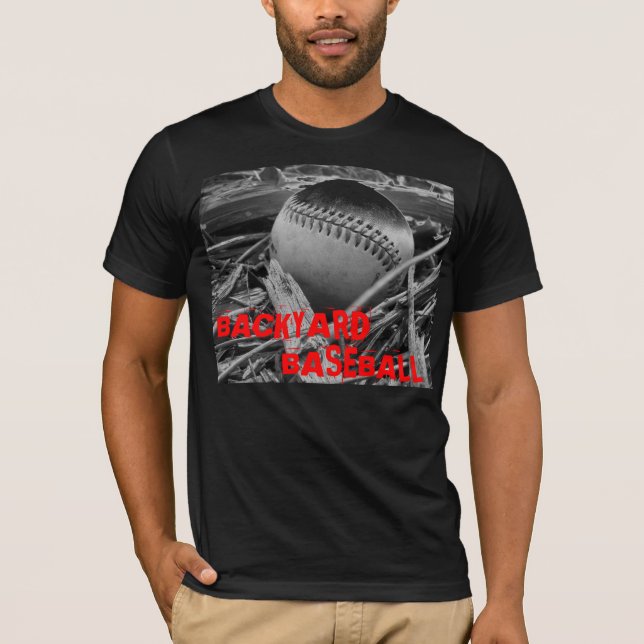 HINTERHOF-BASEBALL T-Shirt (Vorderseite)