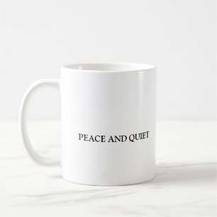 HINTERHOF, FRIEDEN UND RUHE KAFFEETASSE