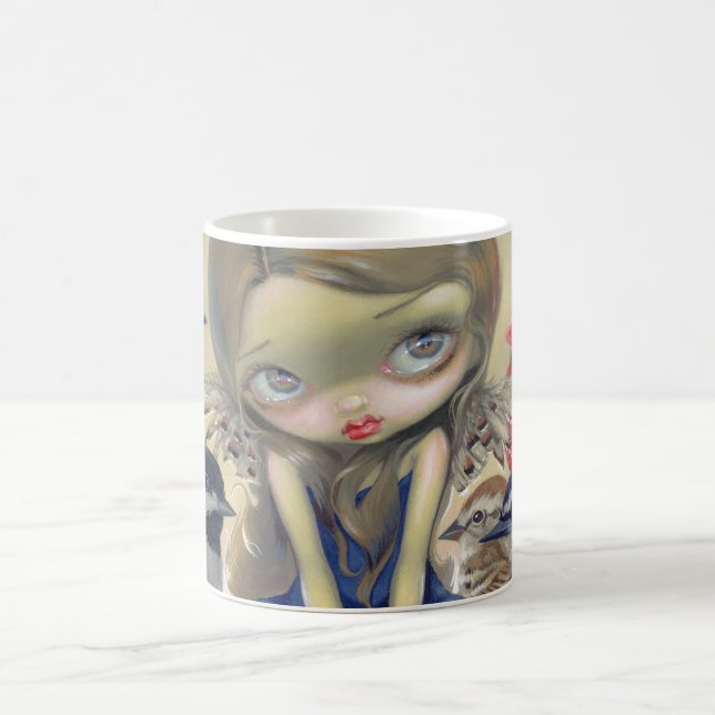 "Hinterhof-Vogel-" Tasse (Mittel)