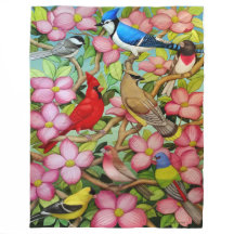 Hinterhof-wilde Vögel in der